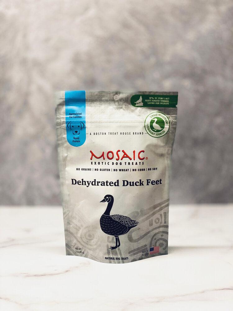 Mosaic USA Dehydrated Duck Feet, 3 oz - Rocky & Maggie's Pet Boutique and Salon