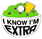 I Know I'm Extra Tag - Rocky & Maggie's Pet Boutique and Salon