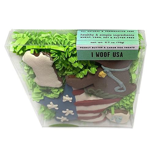 I Woof USA Box - Rocky & Maggie's Pet Boutique and Salon