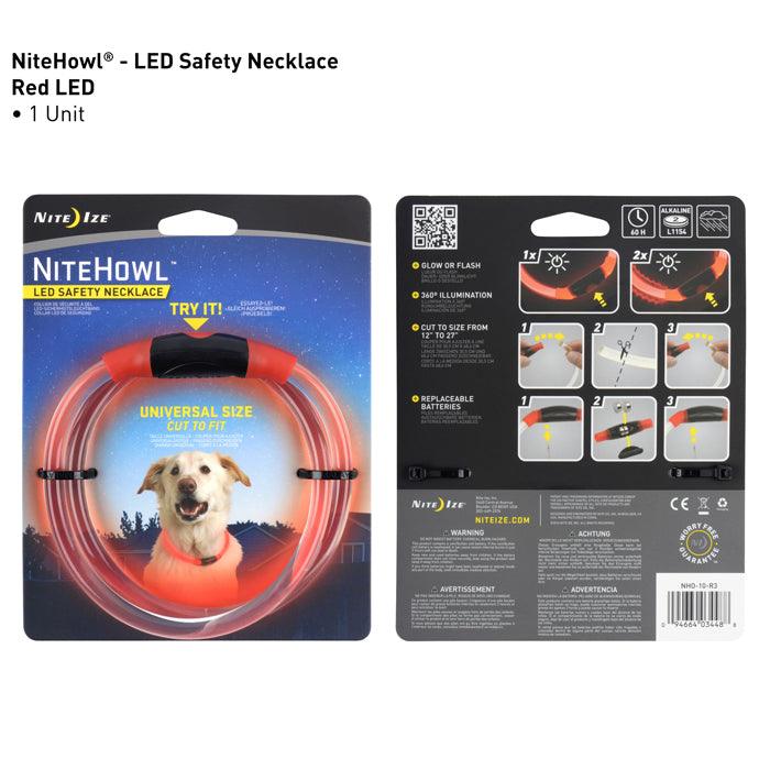 Nighthowl LED Safe Necklace - Rocky & Maggie's Pet Boutique and Salon