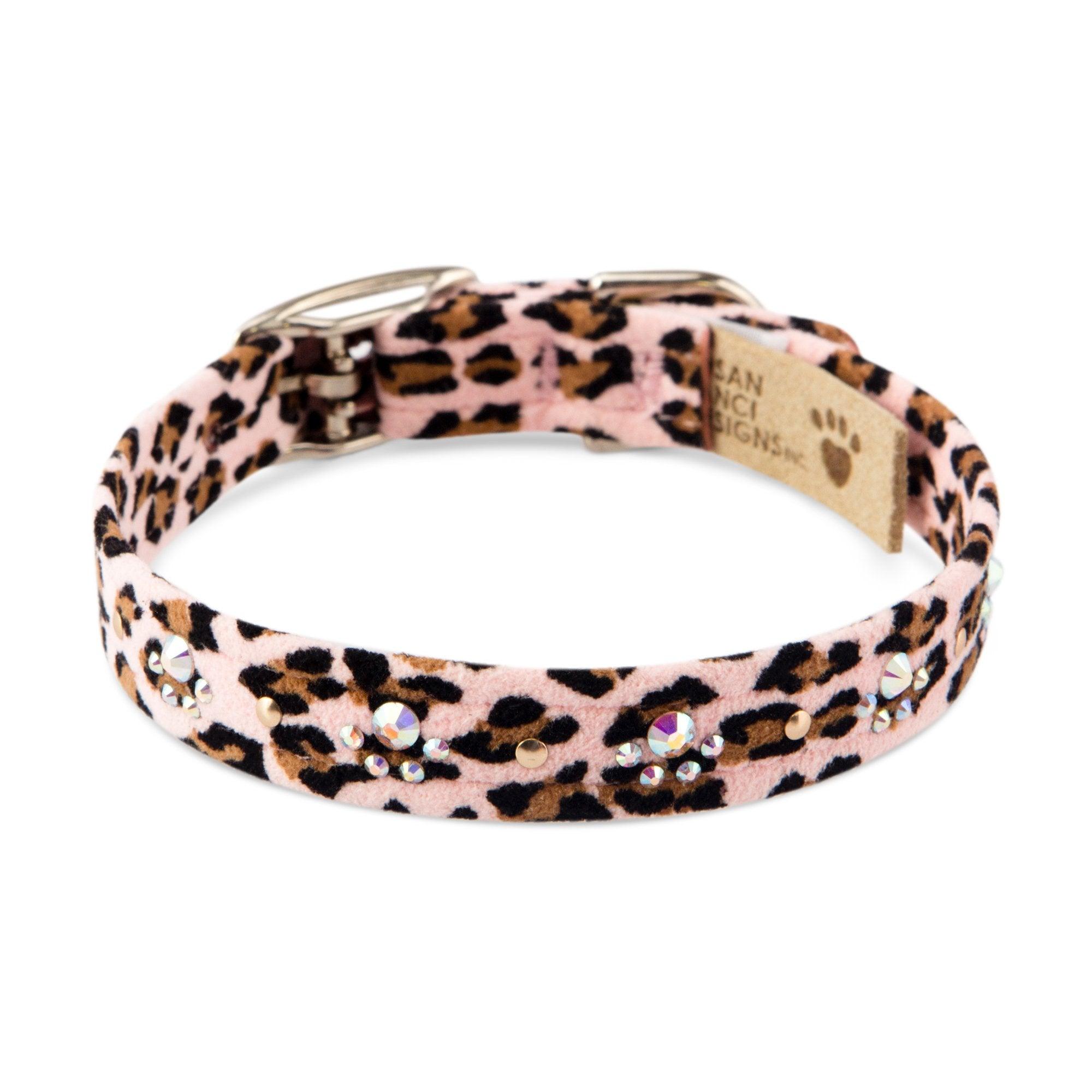 Cheetah Couture Crystal Paws Collar - Rocky & Maggie's Pet Boutique and Salon