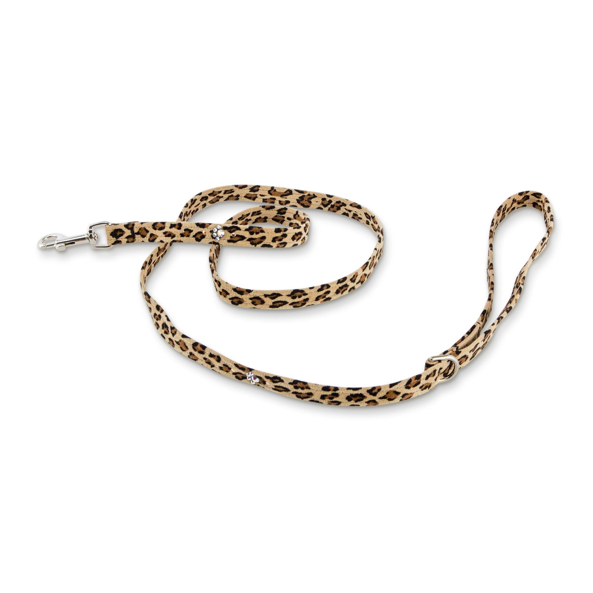 Cheetah Couture Crystal Paws Leash - Rocky & Maggie's Pet Boutique and Salon