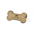 Natural Leather & Wool Bone Toy - Rocky & Maggie's Pet Boutique and Salon