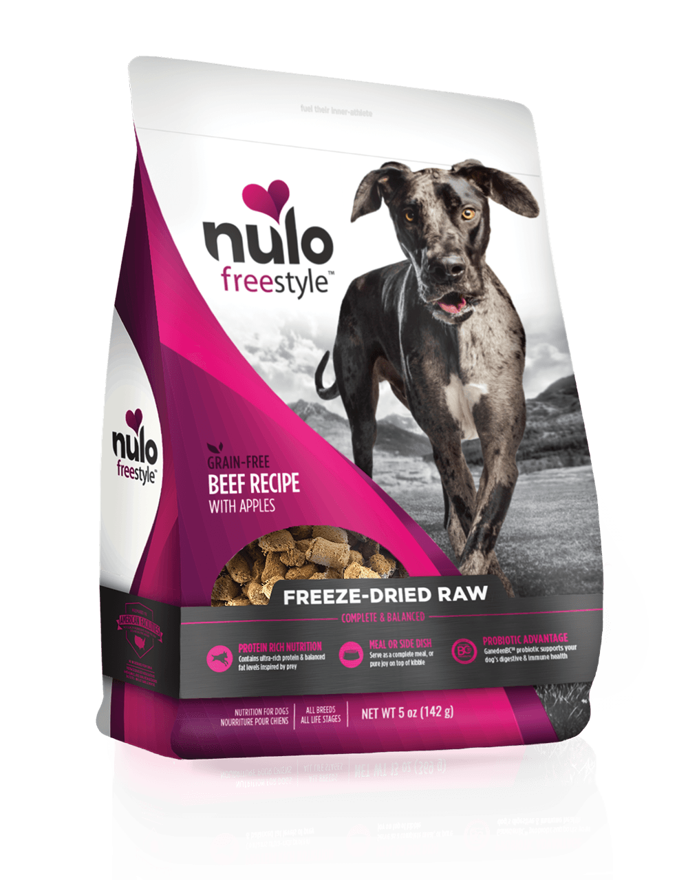 Freestyle Dog Beef Freeze Dried Raw - Rocky & Maggie's Pet Boutique and Salon