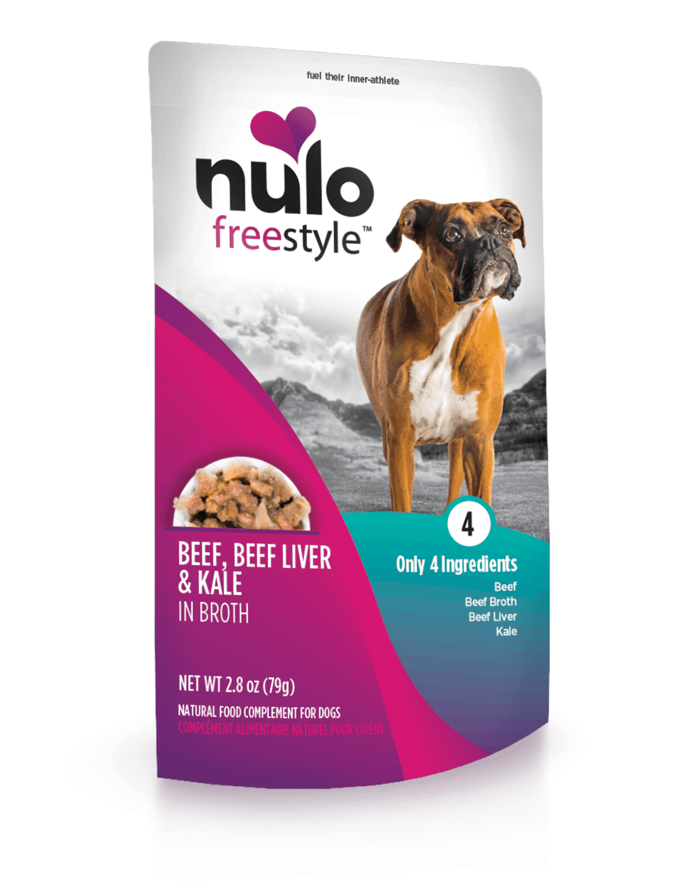 Freestyle Beef, Beef Liver, & Kale 2.8oz - Rocky & Maggie's Pet Boutique and Salon