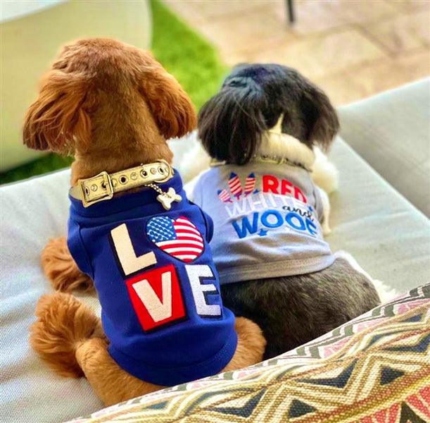 Love USA T-Shirt - Rocky & Maggie's Pet Boutique and Salon