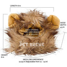 Lion Mane Cat Costume - Rocky & Maggie's Pet Boutique and Salon