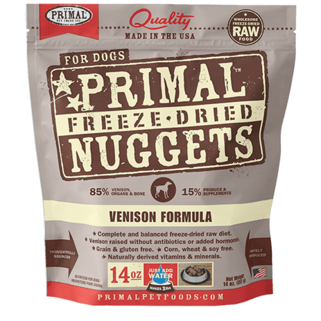 Venison Nuggets Grain-Free Raw Freeze-Dried Dog Food - Rocky & Maggie's Pet Boutique and Salon