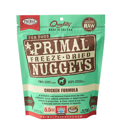 Chicken Formula Nuggets Grain-Free Raw Freeze-Dried Dog Food - Rocky & Maggie's Pet Boutique and Salon