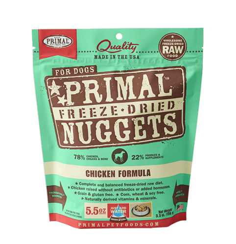 Chicken Formula Nuggets Grain-Free Raw Freeze-Dried Dog Food – Rocky ...
