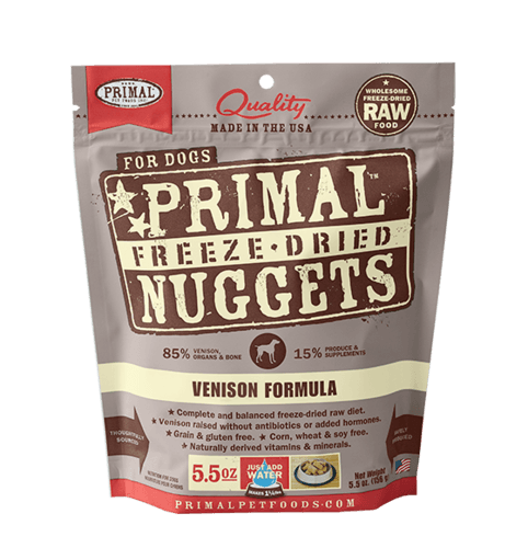 Venison Nuggets Grain-Free Raw Freeze-Dried Dog Food - Rocky & Maggie's Pet Boutique and Salon