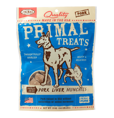 Pork Liver Munchies Freeze-Dried Dog & Cat Treats, 2oz - Rocky & Maggie's Pet Boutique and Salon