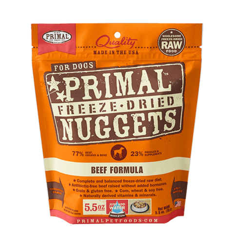 Beef Formula Nuggets Grain-Free Raw Freeze-Dried Dog Food - Rocky & Maggie's Pet Boutique and Salon