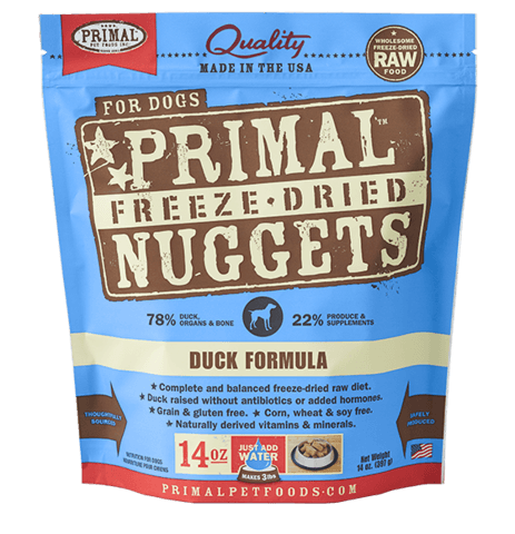 Duck Formula Nuggets Grain-Free Raw Freeze-Dried Dog Food - Rocky & Maggie's Pet Boutique and Salon