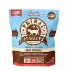 Duck Nuggets Grain-Free Frozen Raw Cat Food, 3# - Rocky & Maggie's Pet Boutique and Salon