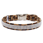 Cheetah 3 Row Giltmore Perfect Fit Collar - Rocky & Maggie's Pet Boutique and Salon