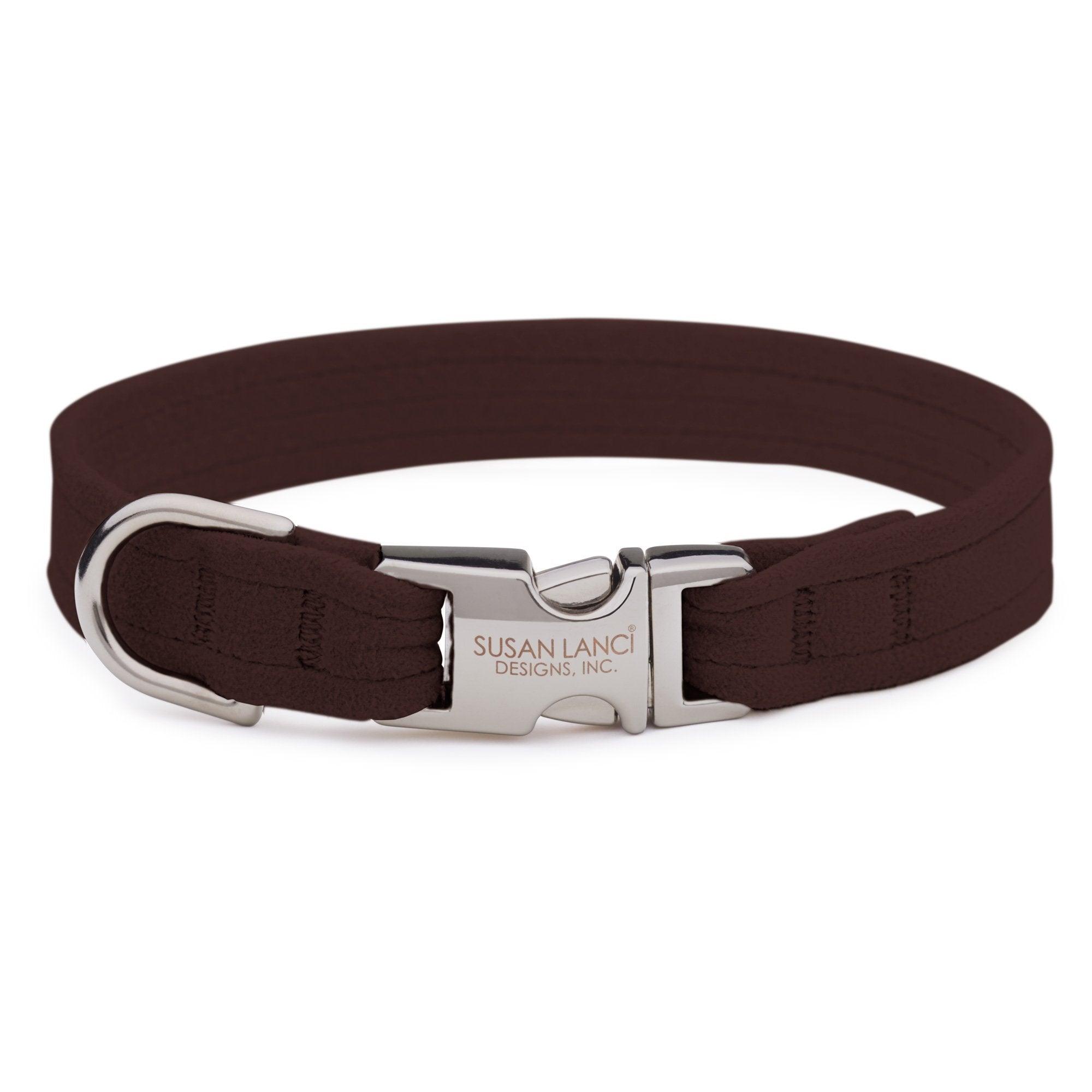 Chocolate Perfect Fit Collar - Rocky & Maggie's Pet Boutique and Salon