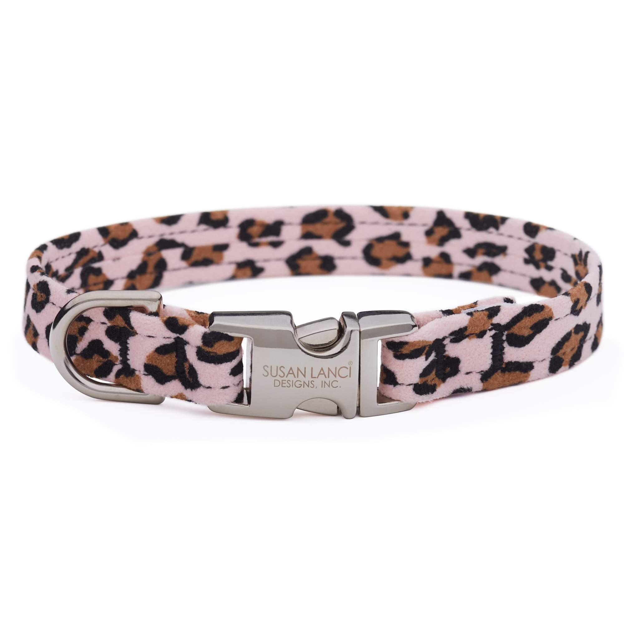 Pink Cheetah Perfect Fit Collar - Rocky & Maggie's Pet Boutique and Salon