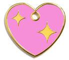 Pink Heart Tag - Rocky & Maggie's Pet Boutique and Salon