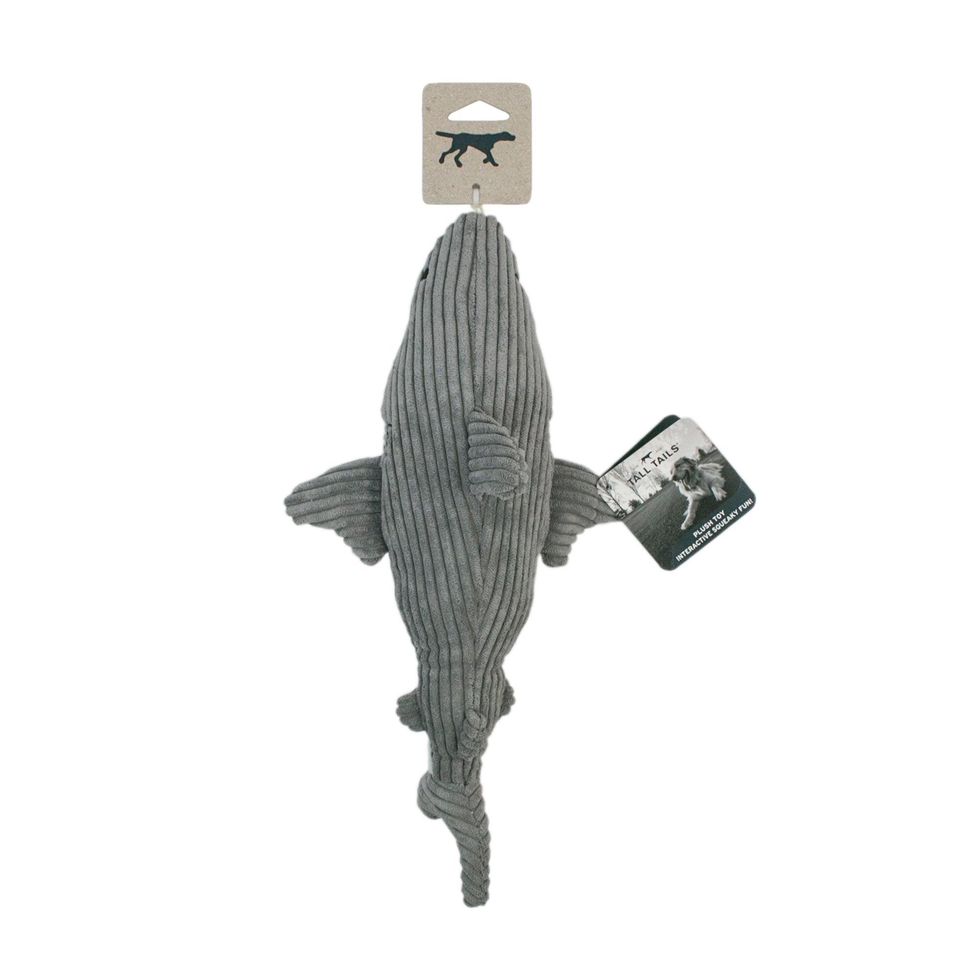 Plush Shark with Squeaker Toy 12" - Rocky & Maggie's Pet Boutique and Salon