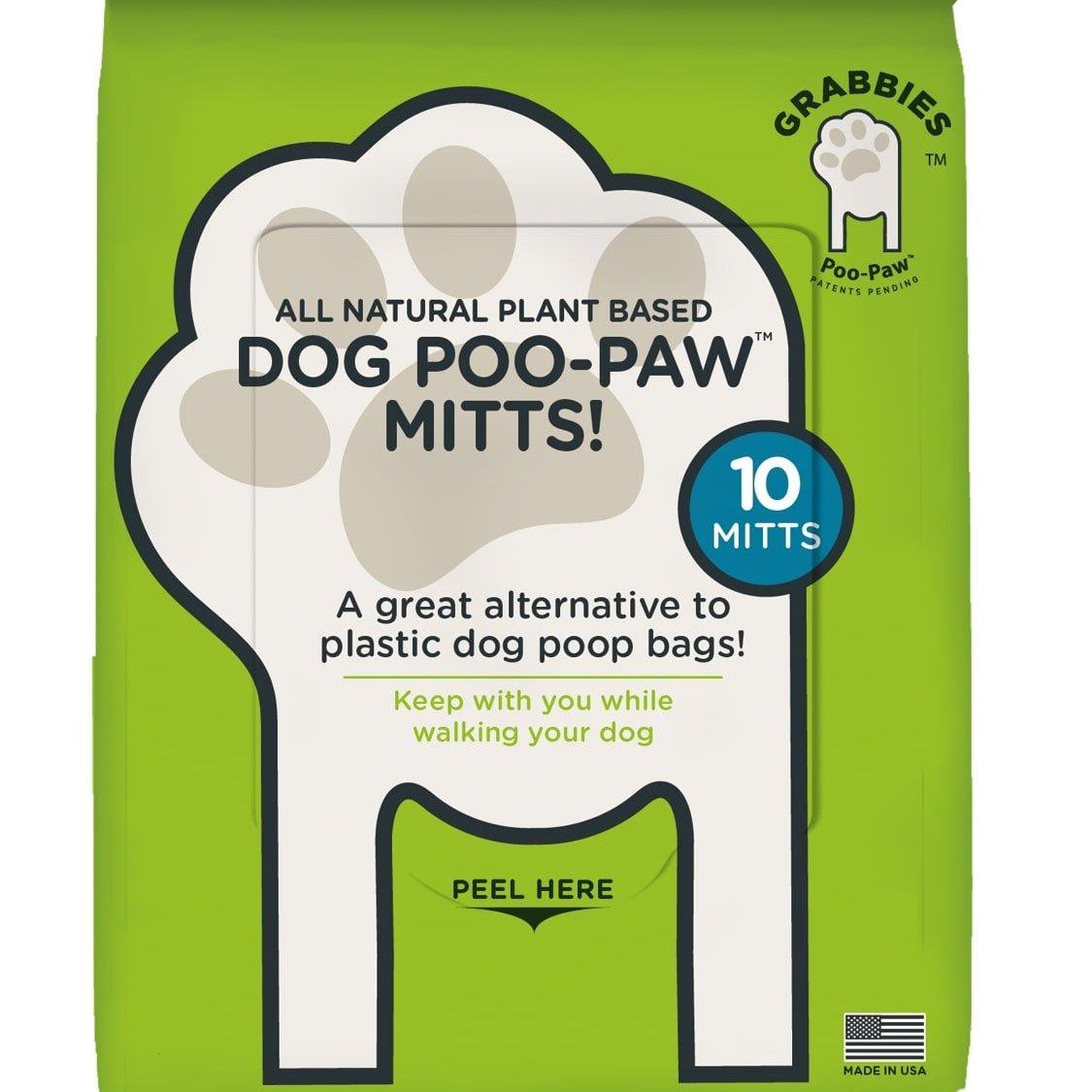 Individual Pocket Pack: Poo-Paw Mitts - Rocky & Maggie's Pet Boutique and Salon