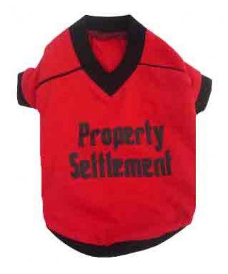 Property Settlement T Shirt - Rocky & Maggie's Pet Boutique and Salon