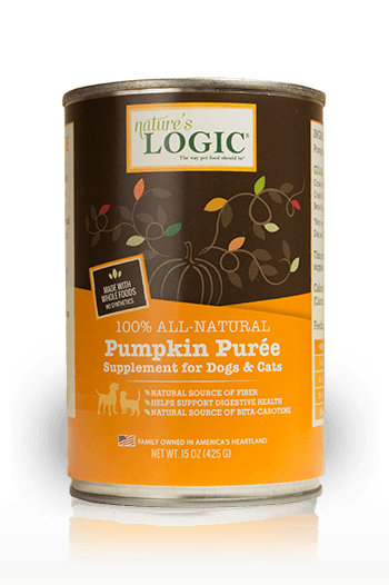 Nature's Logic Pumpkin Puree, 15oz - Rocky & Maggie's Pet Boutique and Salon
