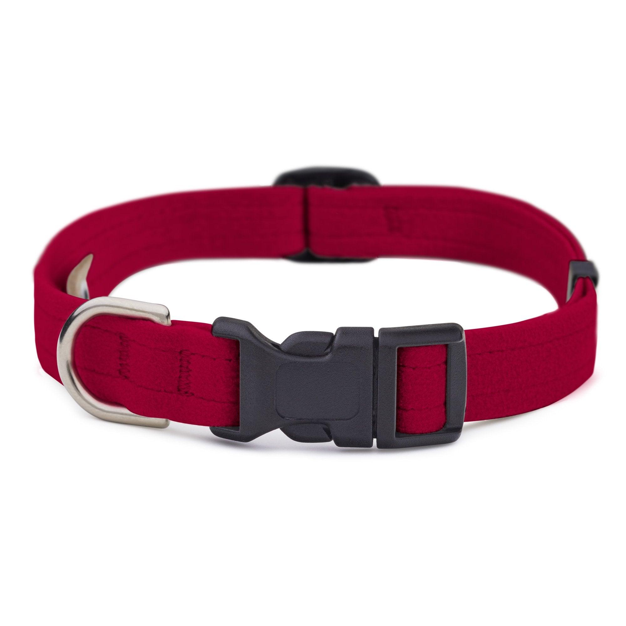 Red Quick Release Collar - Rocky & Maggie's Pet Boutique and Salon
