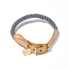 Rope & Leather Cat & Dog Collar - Rocky & Maggie's Pet Boutique and Salon