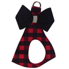 Nouveau Bow Red Gingham Step In Harness - Rocky & Maggie's Pet Boutique and Salon