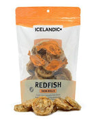 Icelandic+ Redfish Skin Rolls Dog Treat 3-oz Bag - Rocky & Maggie's Pet Boutique and Salon