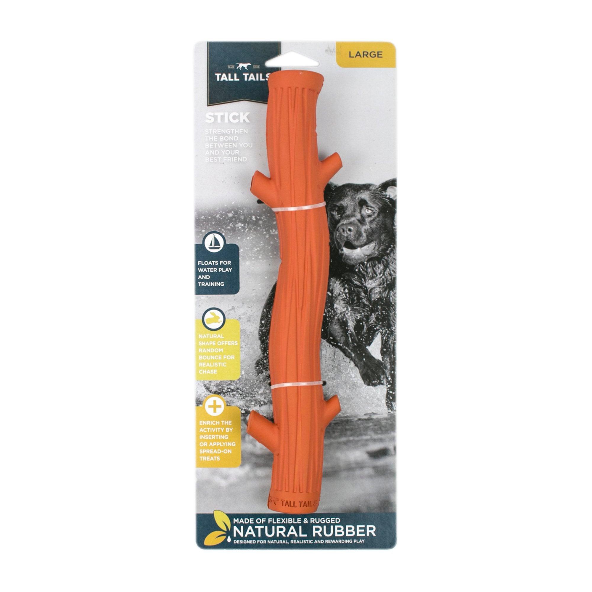 Natural Rubber Stick Toy 12″ - Rocky & Maggie's Pet Boutique and Salon