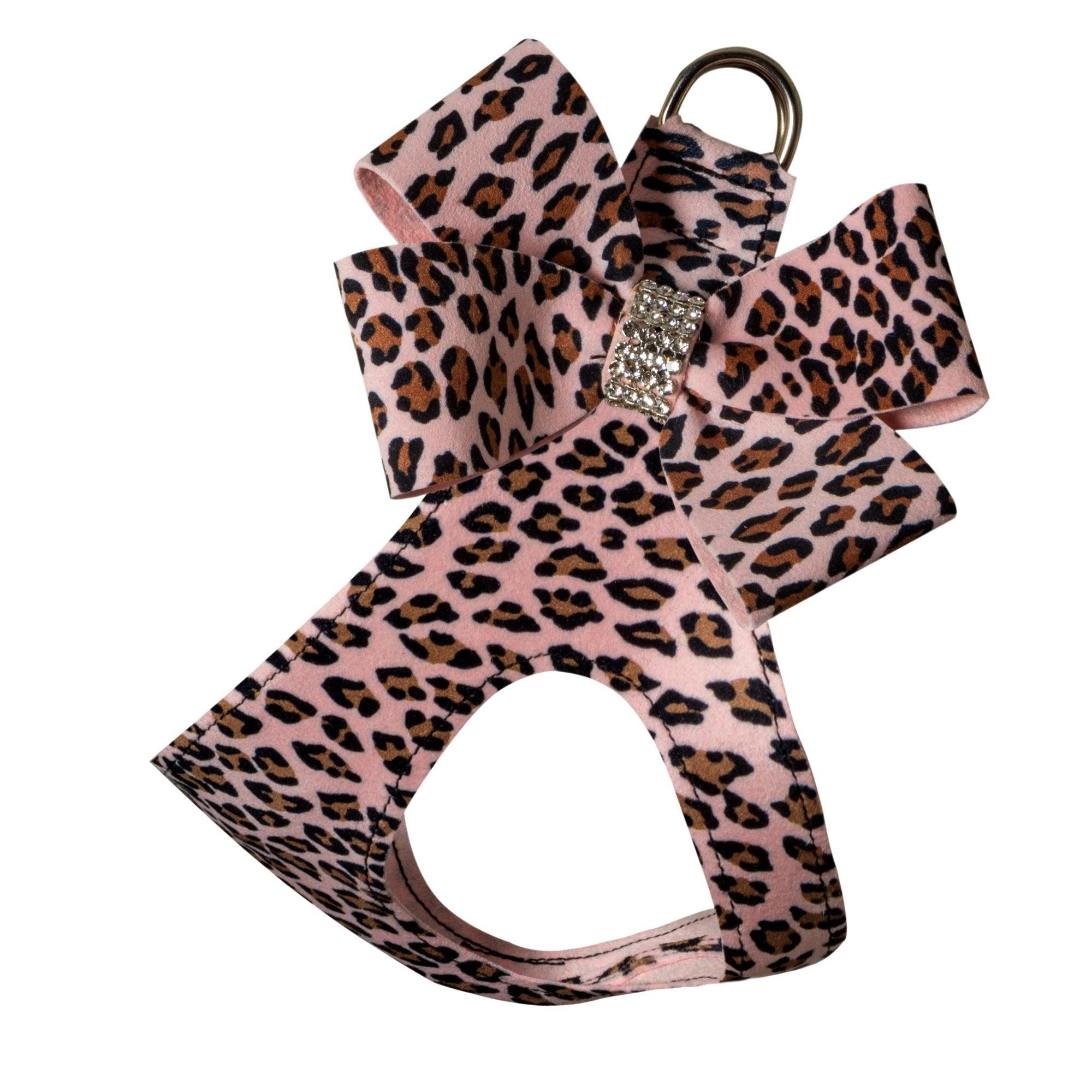 Cheetah Nouveau Bow Step In Harness - Rocky & Maggie's Pet Boutique and Salon