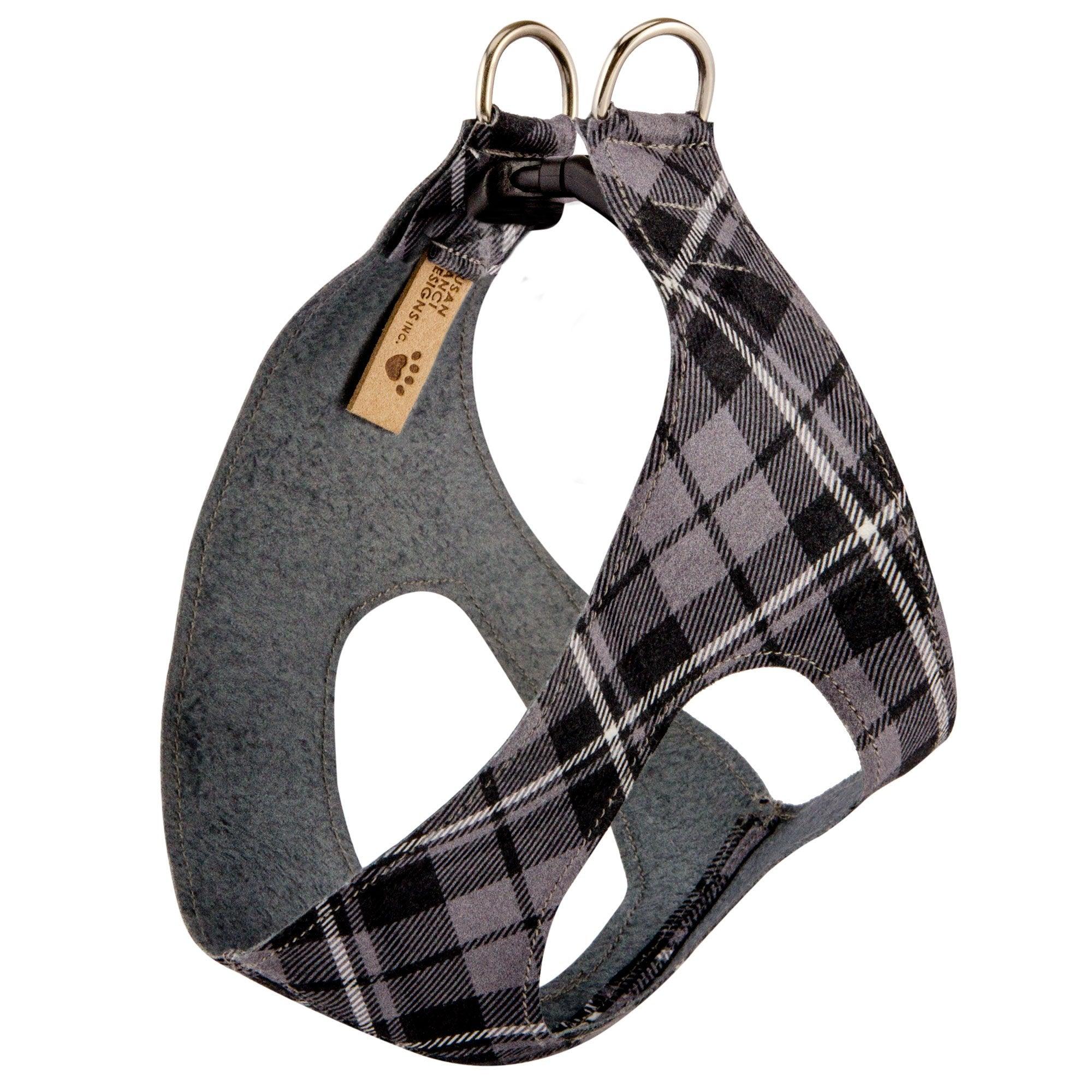 Scotty Step In Harness Charcoal Plaid - Rocky & Maggie's Pet Boutique and Salon
