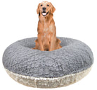 Bagel Bed - Serenity Grey and Serenity Ivory - Rocky & Maggie's Pet Boutique and Salon