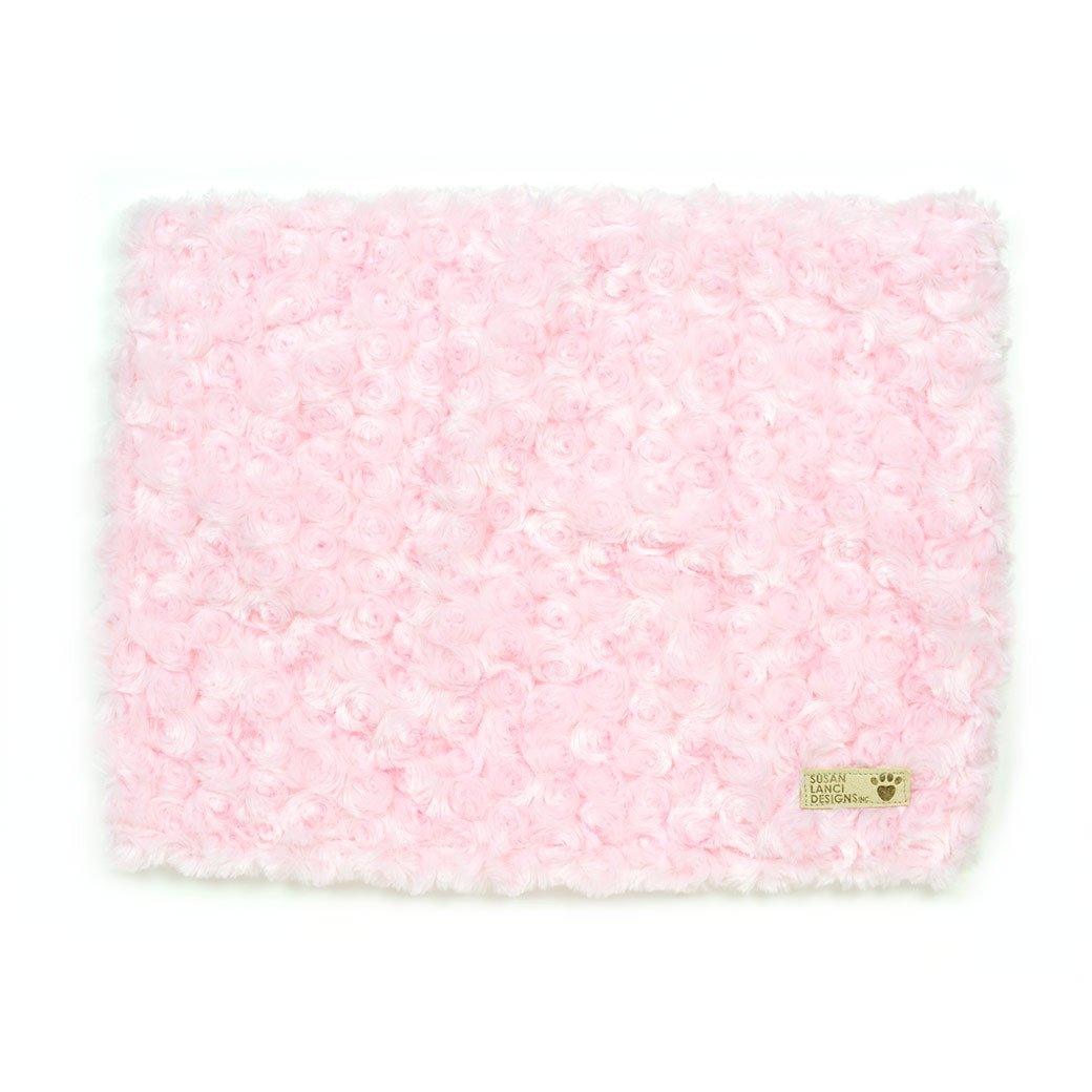 Puppy Pink Curly Sue Blanket - Rocky & Maggie's Pet Boutique and Salon