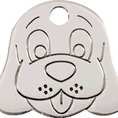 Red Dingo Flat Stainless Steel - Rocky & Maggie's Pet Boutique and Salon