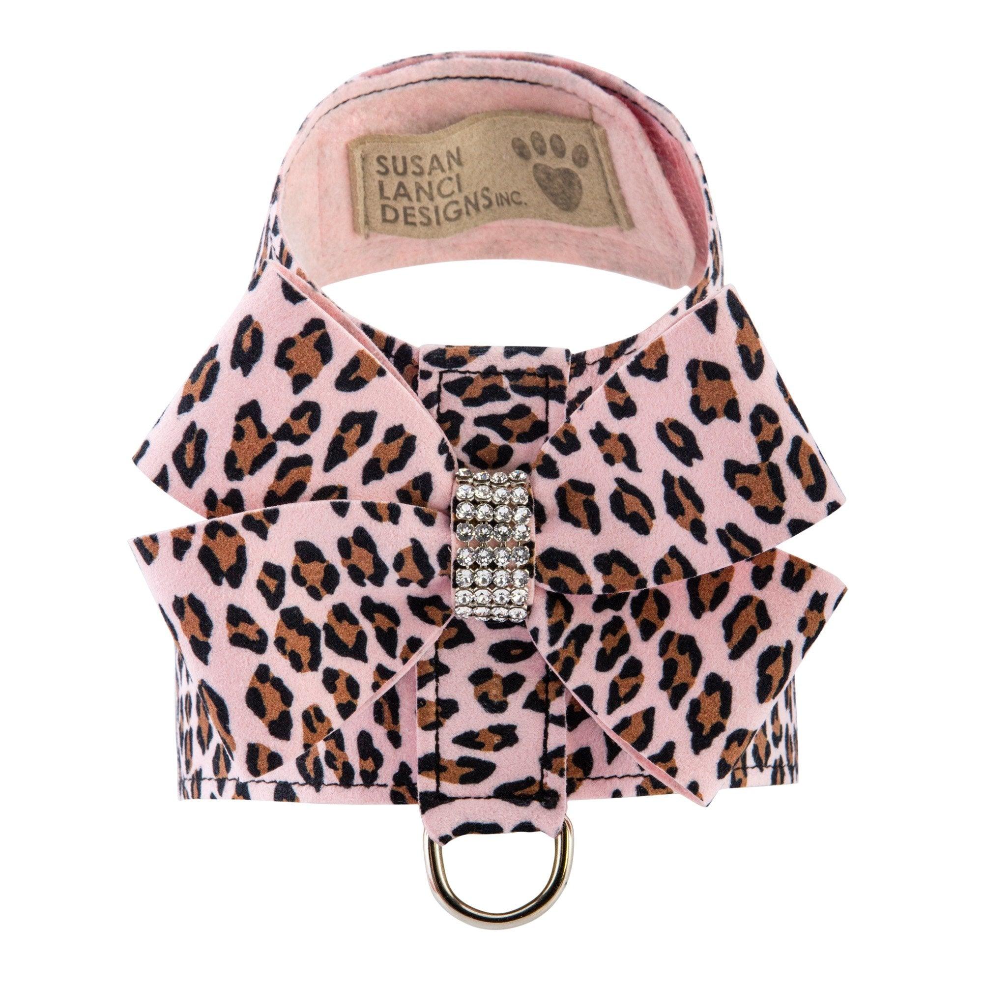 Cheetah Nouveau Bow Tinkie Harness - Rocky & Maggie's Pet Boutique and Salon