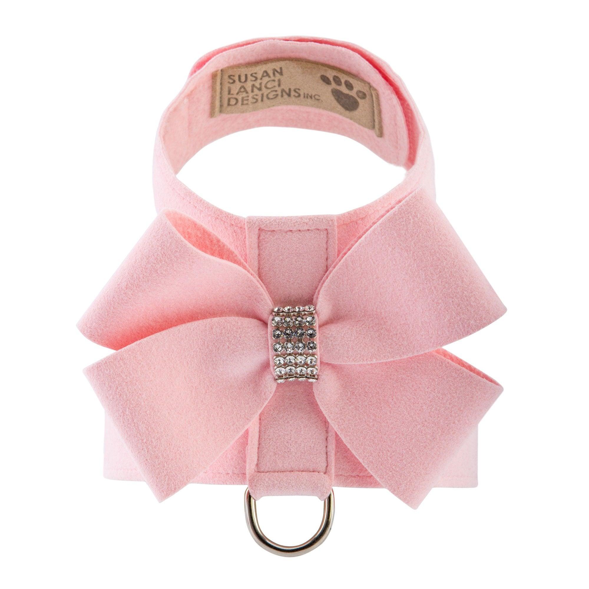 Pink Nouveau Bow Tinkie Harness - Rocky & Maggie's Pet Boutique and Salon