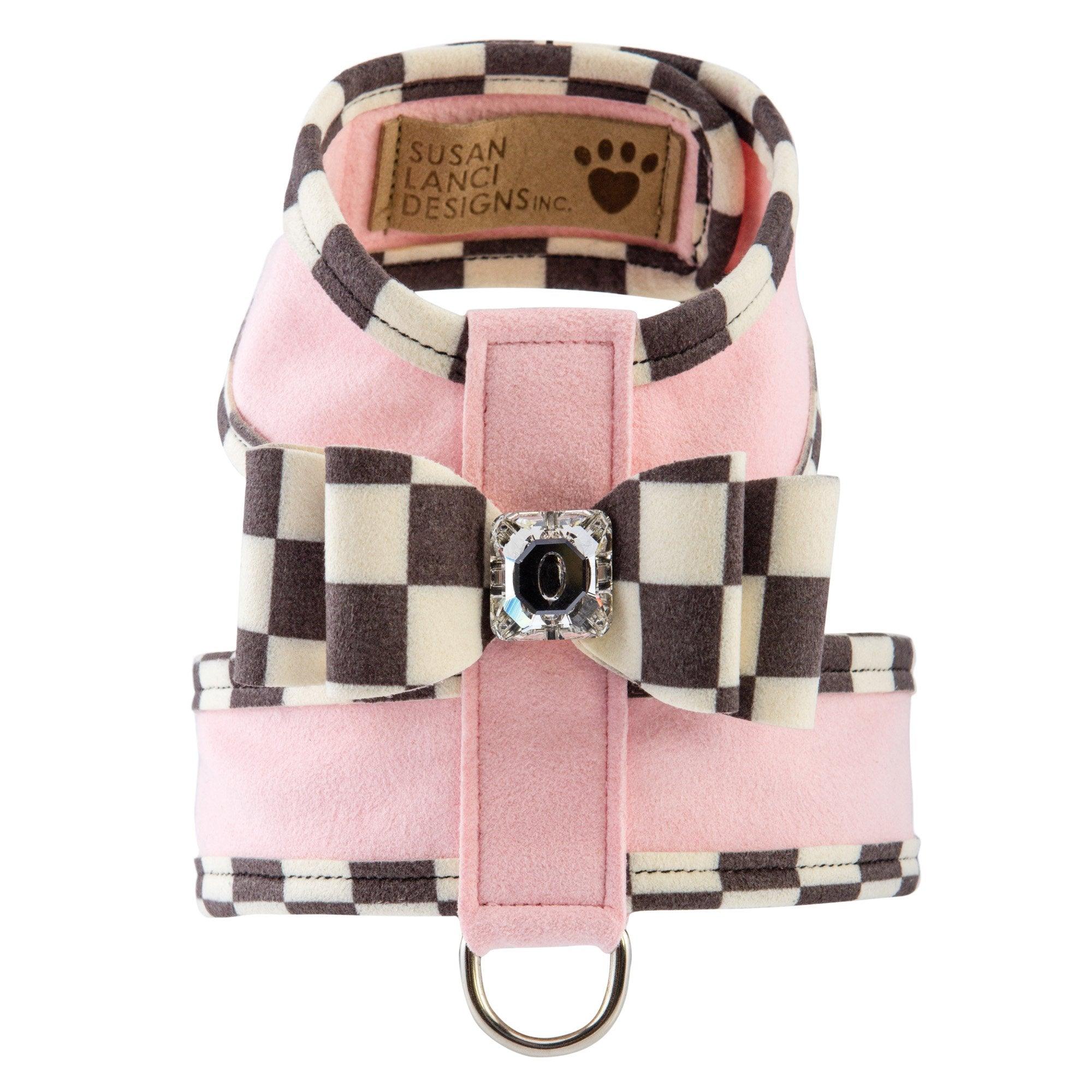 Windsor Check Trim Tinkie Harness - Rocky & Maggie's Pet Boutique and Salon