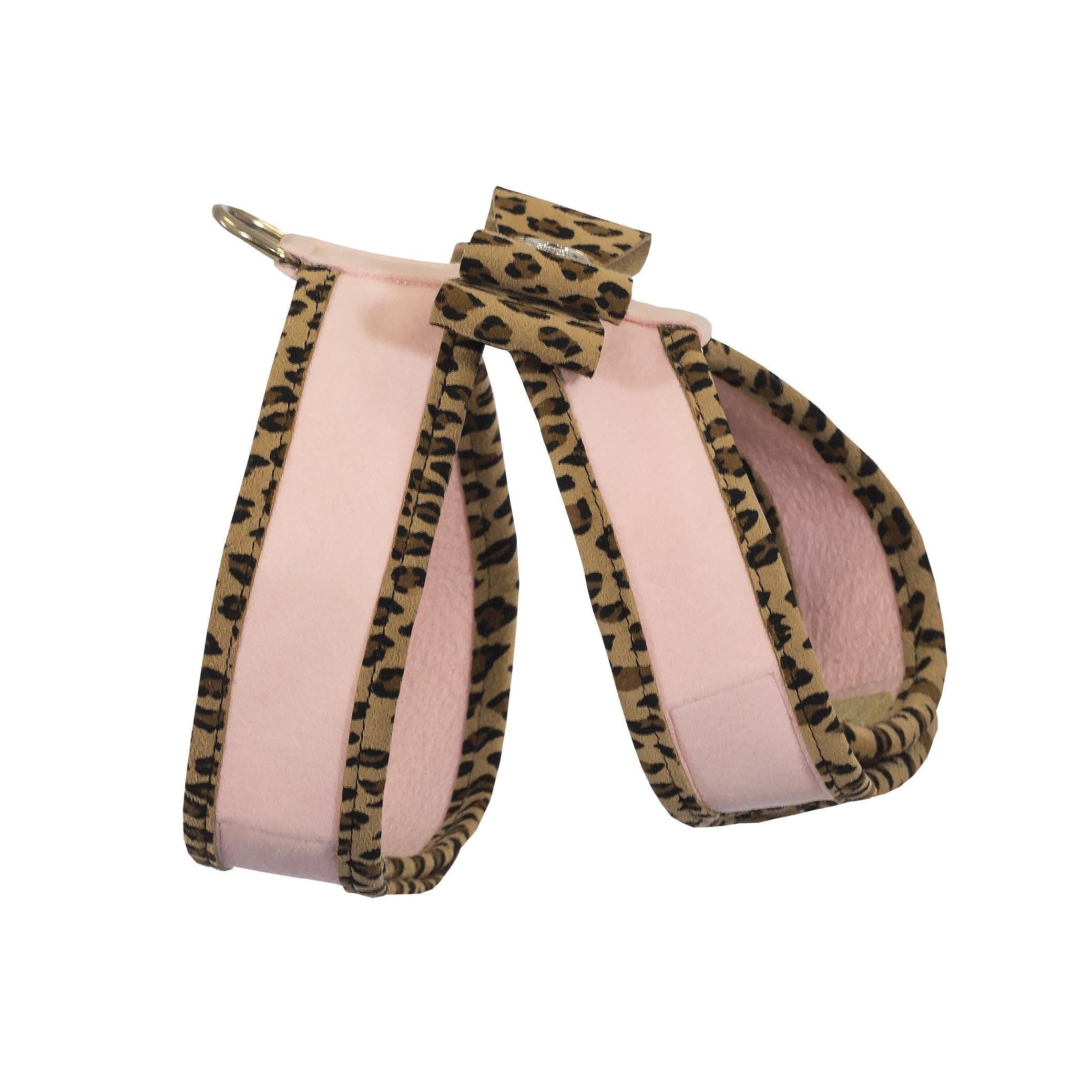Cheetah Big Bow & Trim Tinkie Harness - Rocky & Maggie's Pet Boutique and Salon