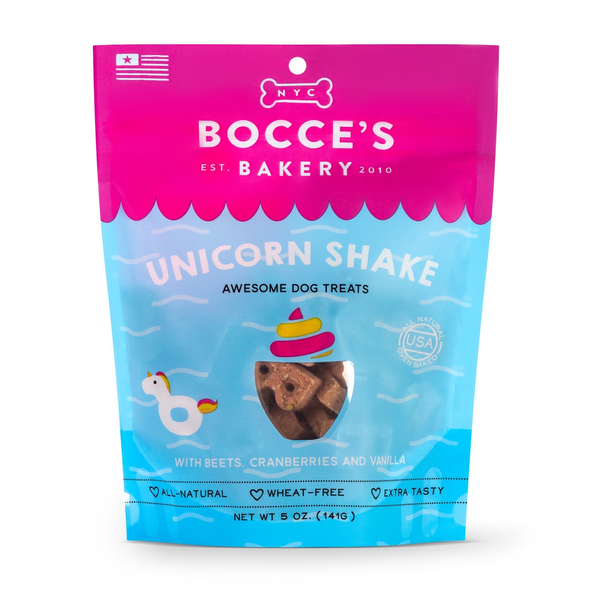 Bocce's Unicorn Shake, 5oz - Rocky & Maggie's Pet Boutique and Salon
