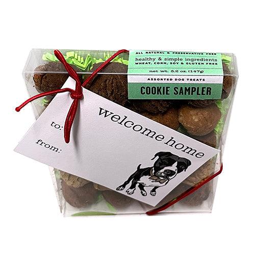 Welcome Home Cookie Sampler Box - Rocky & Maggie's Pet Boutique and Salon