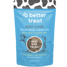 A Better Treat - Freeze Dried Grass Fed Beef Dog Treats - Rocky & Maggie's Pet Boutique and Salon