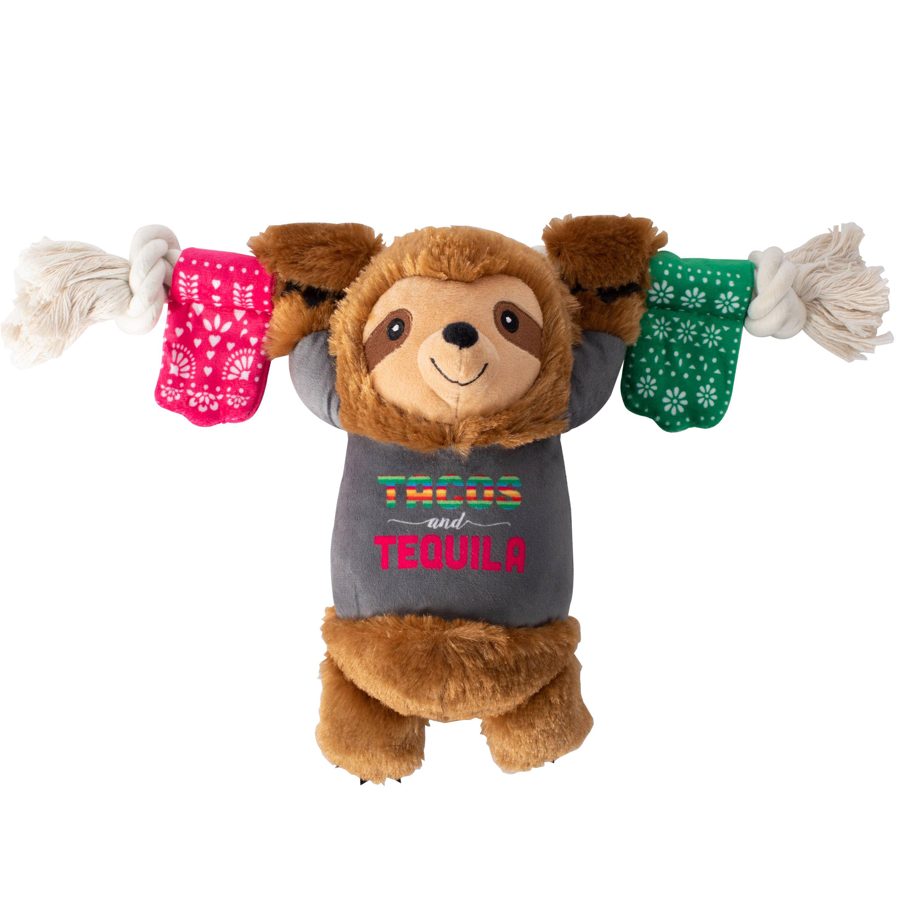 TACOS & TEQUILA PLUSH DOG TOY - Rocky & Maggie's Pet Boutique and Salon