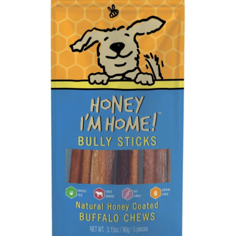 6″ Bully Sticks 5ct - Rocky & Maggie's Pet Boutique and Salon