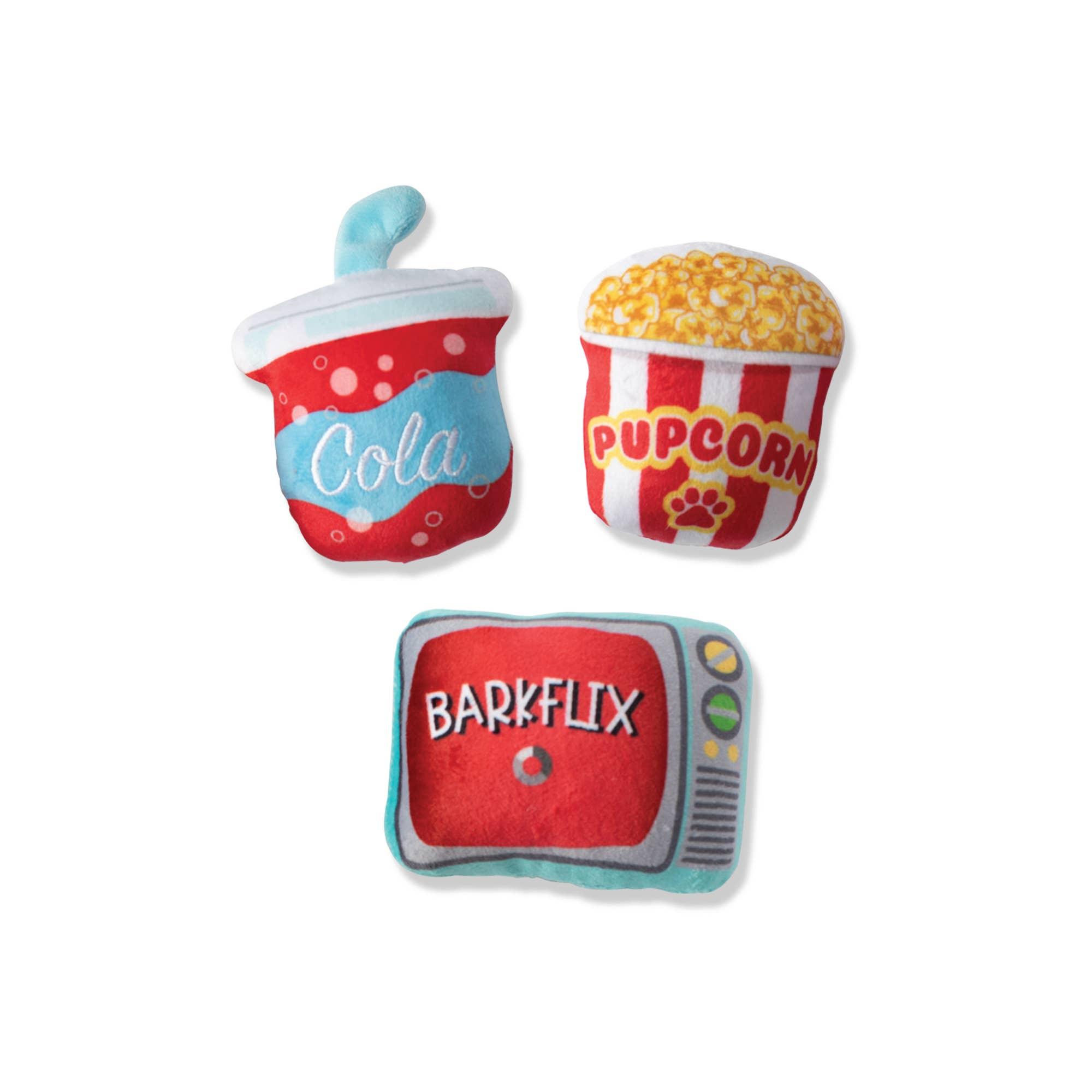 3 Piece Small Dog Toy Set - Barkflix - Rocky & Maggie's Pet Boutique and Salon