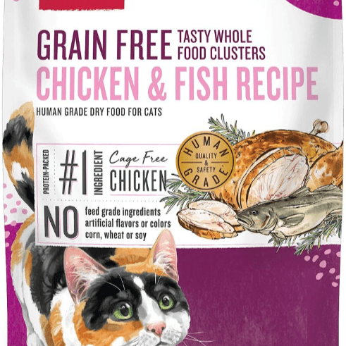 Grain-Free Chicken & Whitefish Clusters for Cats - Rocky & Maggie's Pet Boutique and Salon