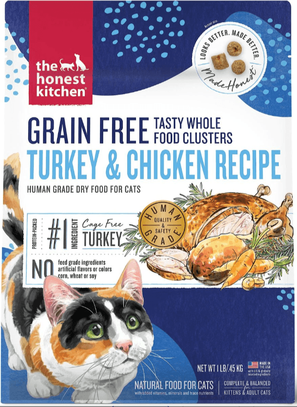 Grain-Free Turkey & Chicken Clusters for Cats - Rocky & Maggie's Pet Boutique and Salon