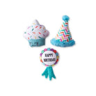 3 Piece Small Dog Toy Set - Happy Bark Day - Rocky & Maggie's Pet Boutique and Salon